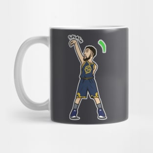 Klay Thompson Cartoon Style Mug